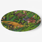 森林生活 ペーパープレート (アングル)