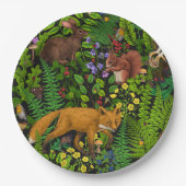森林生活 ペーパープレート (正面)