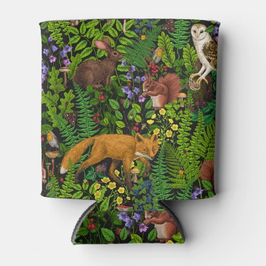 森林生活 缶クーラー (正面)