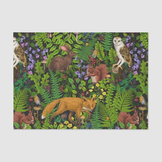 森林生活 薄葉紙 (正面)