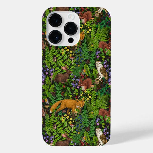 森林生活 iPhoneケース (裏面)