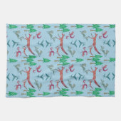 森林生物ハンドタオル キッチンタオル (横)