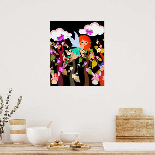 森林生物 ポスター (キッチン)