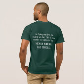 森林監視 Tシャツ (裏面フル)