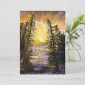 森林目覚め サンキューカード (スタンド正面)