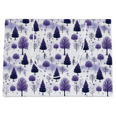 森林紫雪のクリスマス ラージペーパーバッグ (正面)