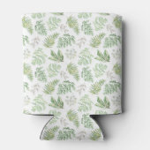 森林緑のパターン 缶クーラー (裏面)