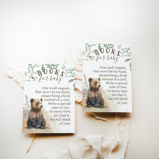 森林緑の森シャワー本 エンクロージャーカード