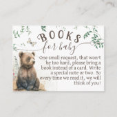 森林緑の森シャワー本 エンクロージャーカード (正面)