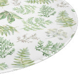 森林緑の草木は模造します カッティングボード (角)