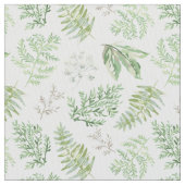 森林緑の草木は模造します ファブリック (クローズアップ)