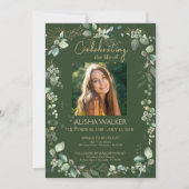 森林緑写真追悼会 招待状 (正面)