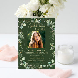 森林緑写真追悼会 招待状