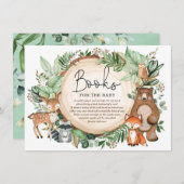 森林緑化動物の本ベビー エンクロージャーカード (正面/裏面)