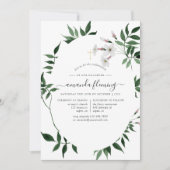 森林緑化確認 招待状 (正面)