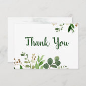 森林緑地サンキューカード エンクロージャーカード (正面/裏面)