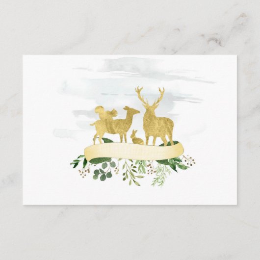 森林緑地サンキューカード エンクロージャーカード (裏面)