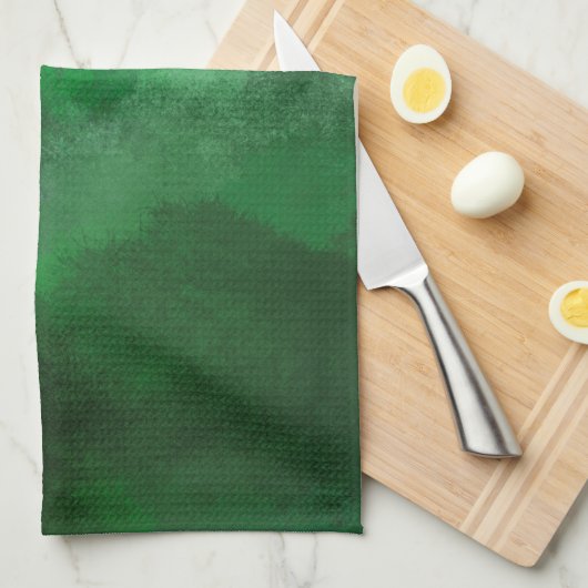 森林緑 キッチンタオル (四つ折り)