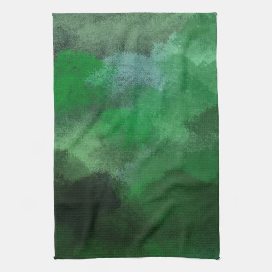 森林緑 キッチンタオル (縦)