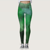 森林緑 レギンス (正面)
