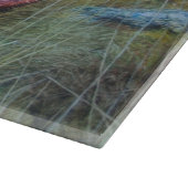 森林芸術のキジ カッティングボード (角)