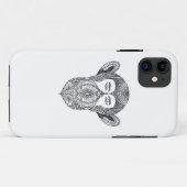 森林落書きの野生の獣 Case-Mate iPhoneケース (裏面(横))