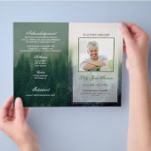 森林葬儀記念事業 チラシ (手)