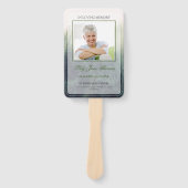 森林葬儀記念式典 ハンドファン (正面)