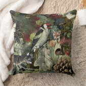森林装飾用クッション20" x 20" クッション (ブランケット)