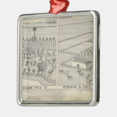 森林製材会社 メタルオーナメント (左)