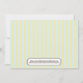 森林誕生日のパーティの招待状 招待状 (裏面)