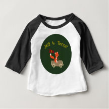 森林誕生日のワイシャツ