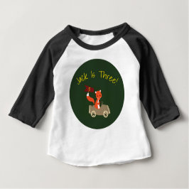 森林誕生日のワイシャツ ベビーTシャツ