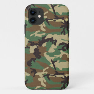 森林軍隊の迷彩柄のiPhone 5/5S Xtremeの場合 iPhone 11 ケース