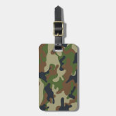 森林迷彩柄 ラゲッジタグ (正面縦)