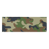 森林迷彩柄 名札 (正面)