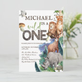 森林野生動物 招待状 (スタンド正面)