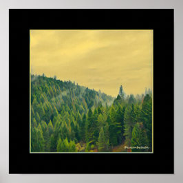 森林霧 ポスター