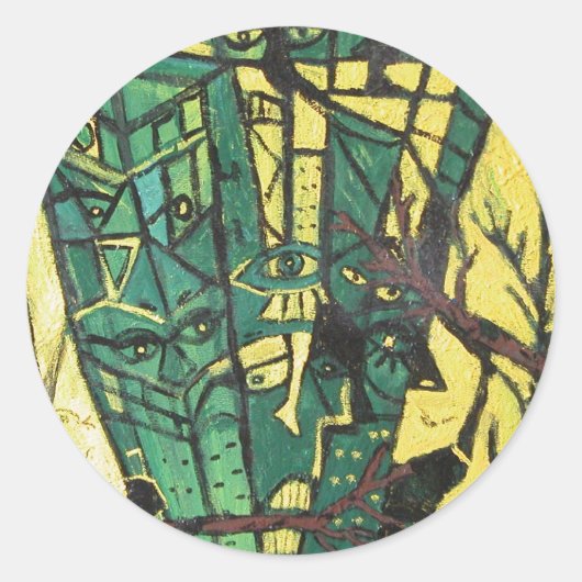 森林食の人 ラウンドシール (正面)