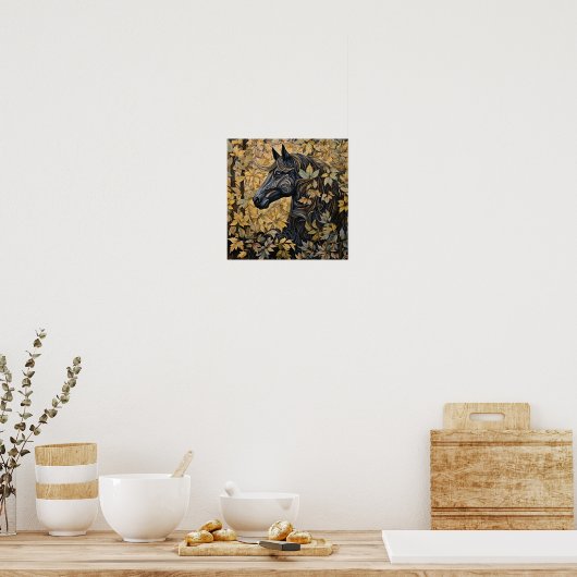 森林馬 ポスター (キッチン)