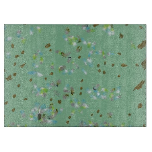 森林鳥類伐採板 カッティングボード (正面)