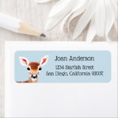 森林鹿 ラベル (インサイチュ)