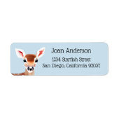 森林鹿 ラベル (正面)