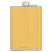 森林-くねり、オレゴンのツキノワグマ フラスク (裏面)