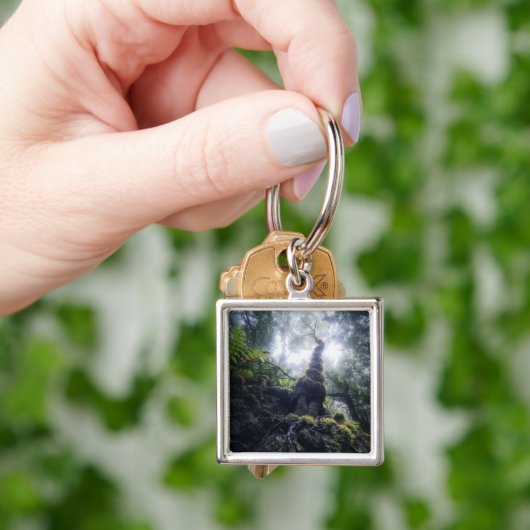 森林 |アナガルーラルパークカナリア諸島 キーホルダー (手)
