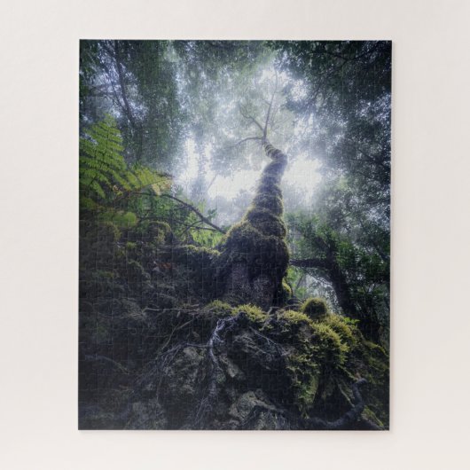 森林 |アナガルーラルパークカナリア諸島 ジグソーパズル (縦)