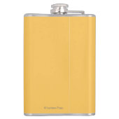 森林-アンカレッジ、アラスカのツキノワグマ フラスク (裏面)