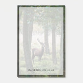 森林 |ウッドランズ&レッドディアー ポストイット (正面)