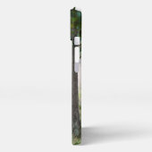 森林 |ウッドランズ&レッドディアー iPhoneケース (左側面)