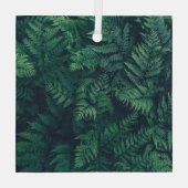 森林 |ウッドランドシダ ガラスオーナメント (裏面)